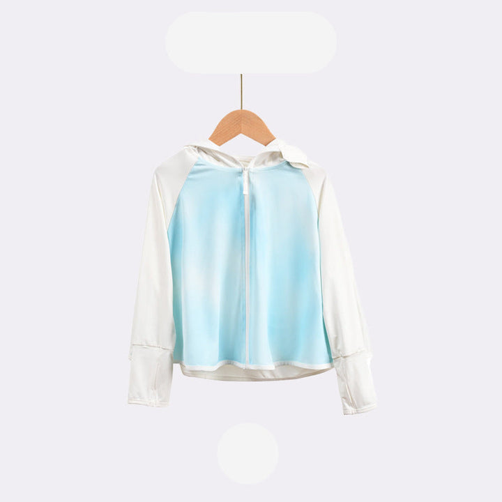 Children's UV protection jacket with hood and breathable properties Mune Fashion