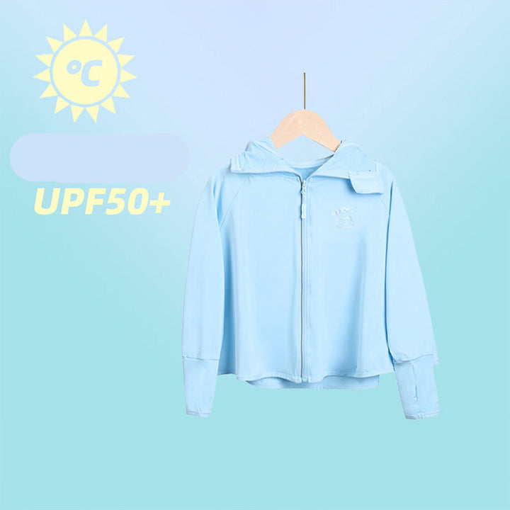 Women's UV protection jacket with hood and moisture-regulating properties Mune Fashion