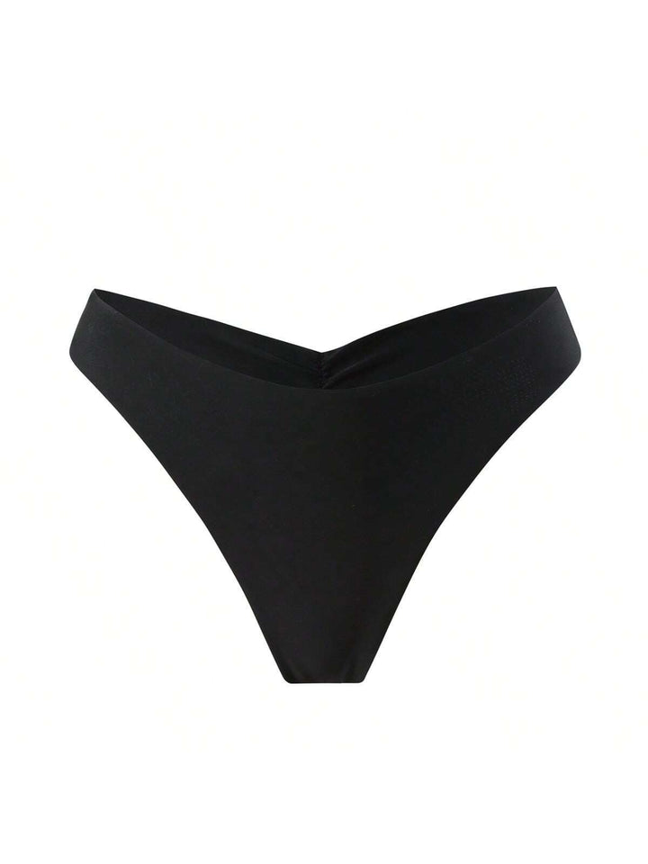 Women's bikini bottom with side ruffle details and high cut Mune Fashion