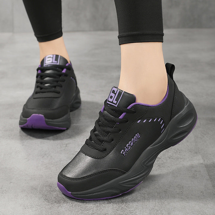 Women's voluminous sneakers with padded collar and shock-absorbing sole Mune Fashion