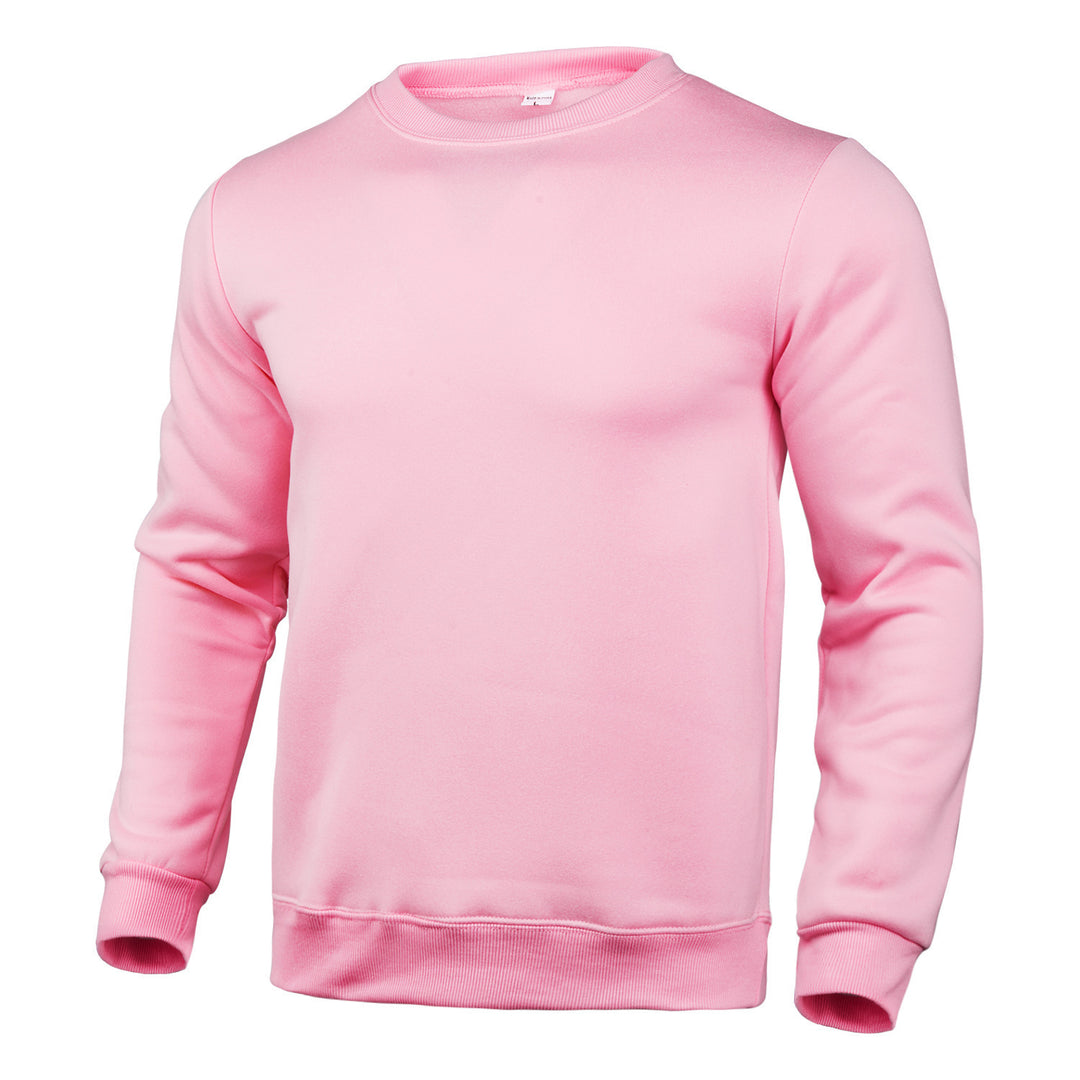 Men's nan classic round neck sweatshirt with soft fleece inner lining, ribbed hem, and reinforced seams Mune Fashion