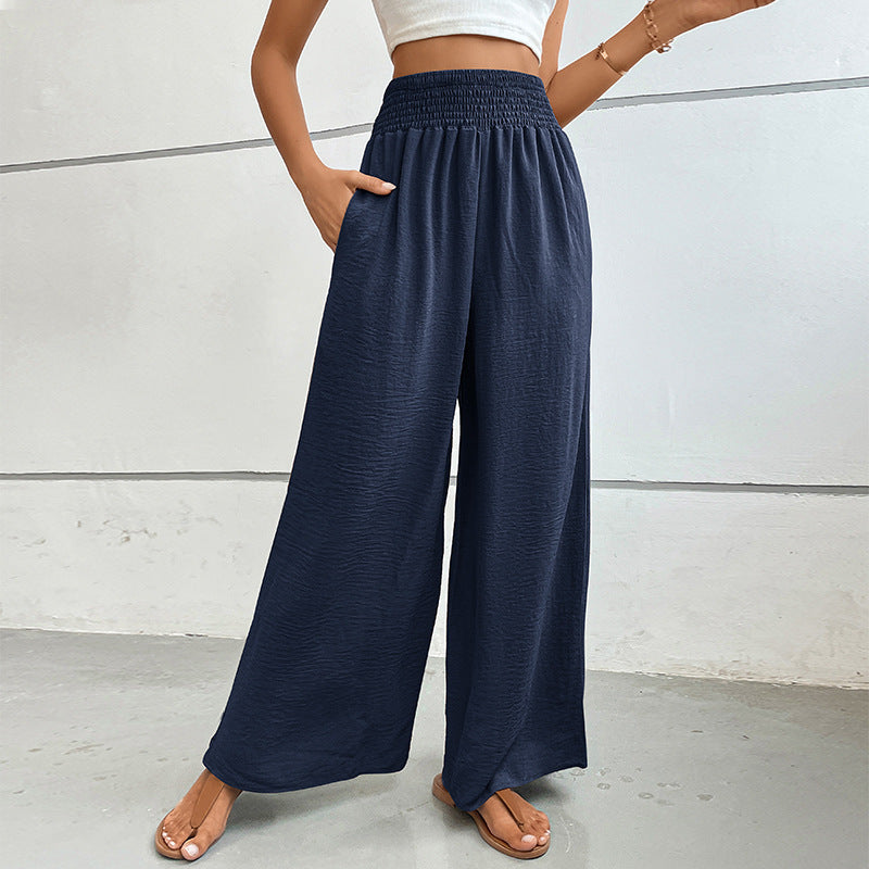 Ladies Elegant Wide Summer Pants Mune Fashion
