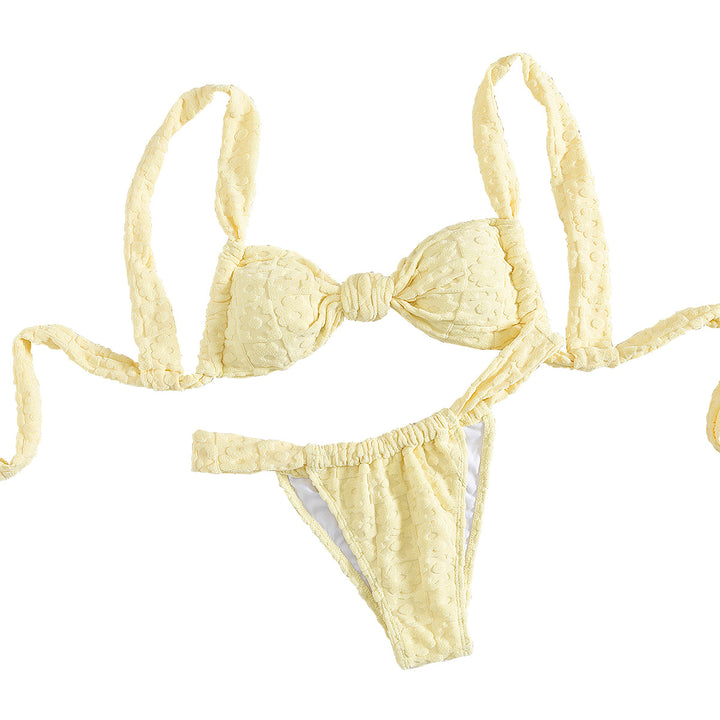 Women Bikini Set with elegant ruffles Mune Fashion