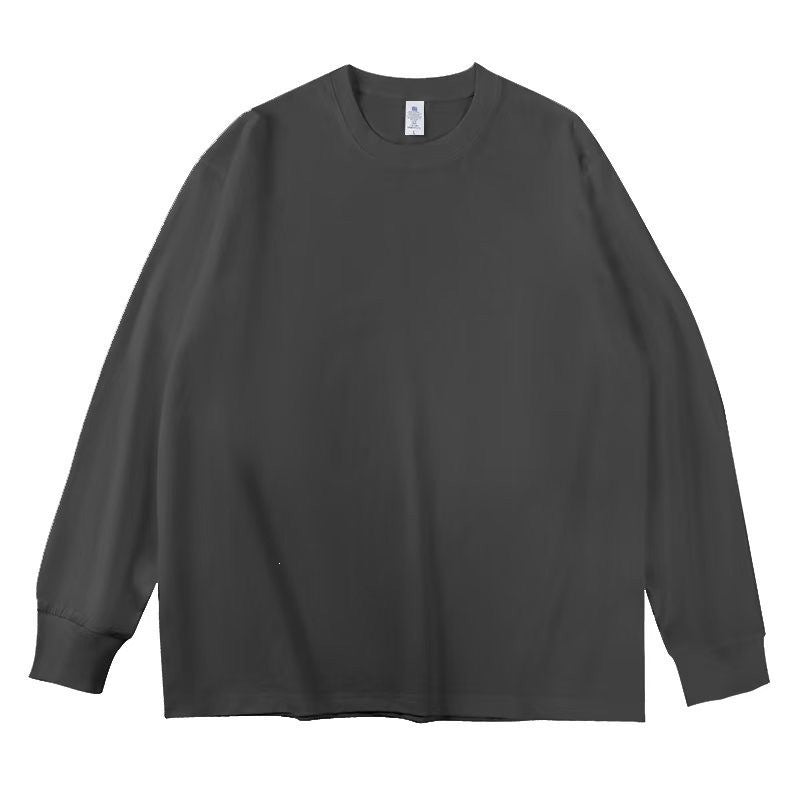 Unisex Oversize-Long Sleeve Sweatshirt with Crew Neck and Ribbed Cuffs Mune Fashion