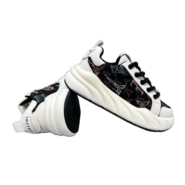 Women's Trendy Chunky Sneakers with Stylish Design and Padded Sole Mune Fashion