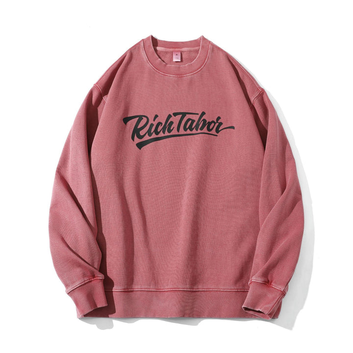 Unisex Locker cut cotton fleece sweatshirt with Script logo Mune Fashion