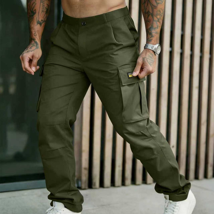 Men's cargo pants with tapered leg and multifunctional pockets Mune Fashion
