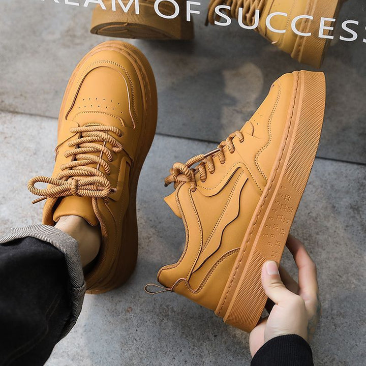 Women Chunky Sneaker with high platform and stylish accents Mune Fashion