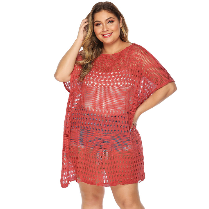 Women's stylish crochet beach cover-up Mune Fashion