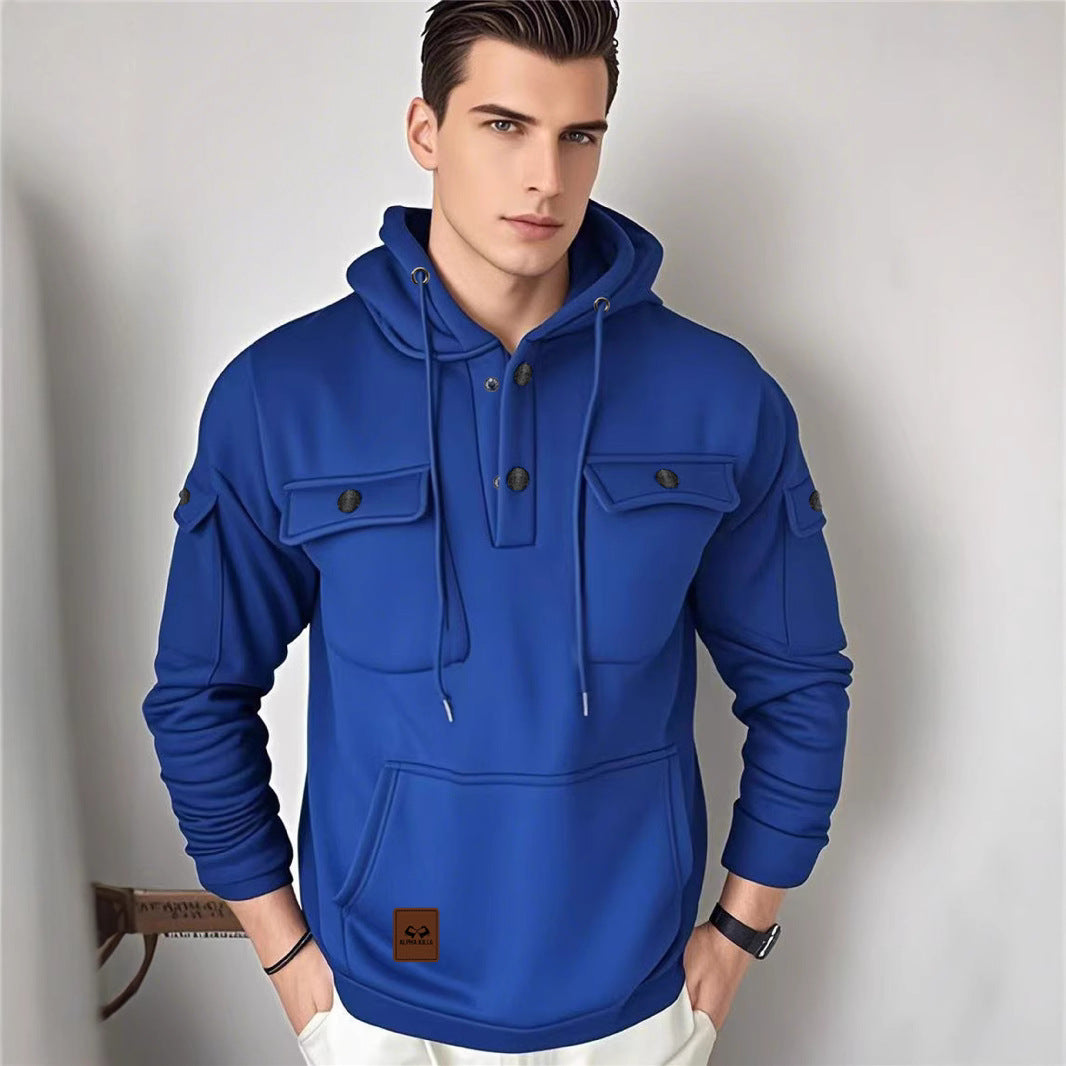 Men's Multifunctional Hooded Jacket Mune Fashion