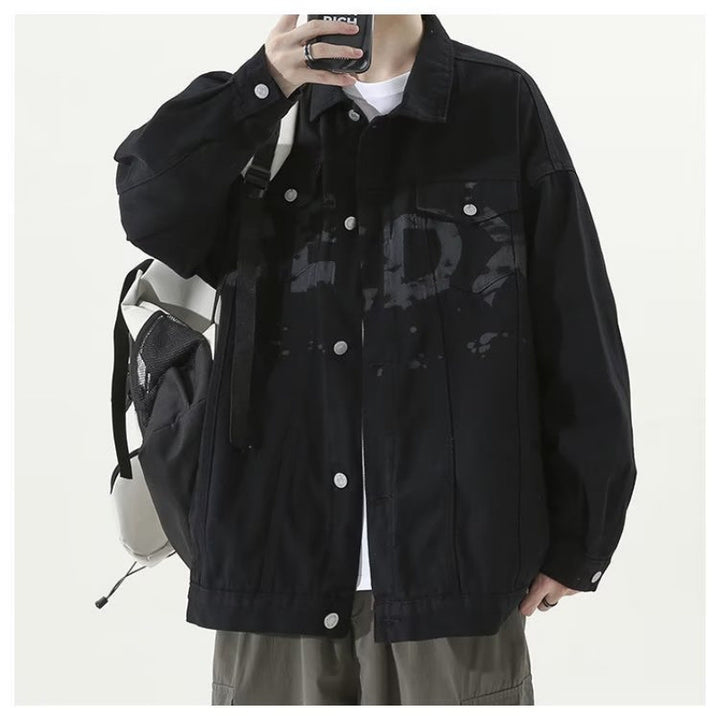 Men's Stylish Denim Jacket with Chest Pockets Mune Fashion