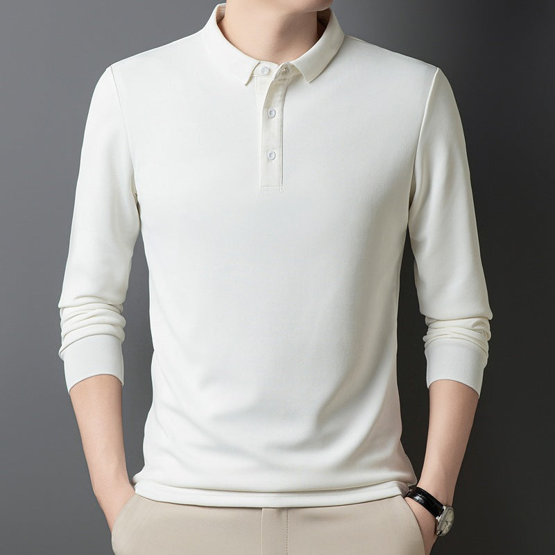 Women's polo shirt with long sleeves and button details Mune Fashion