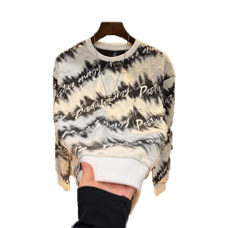 Women's Urban Sweatshirt with Creative Print Mune Fashion