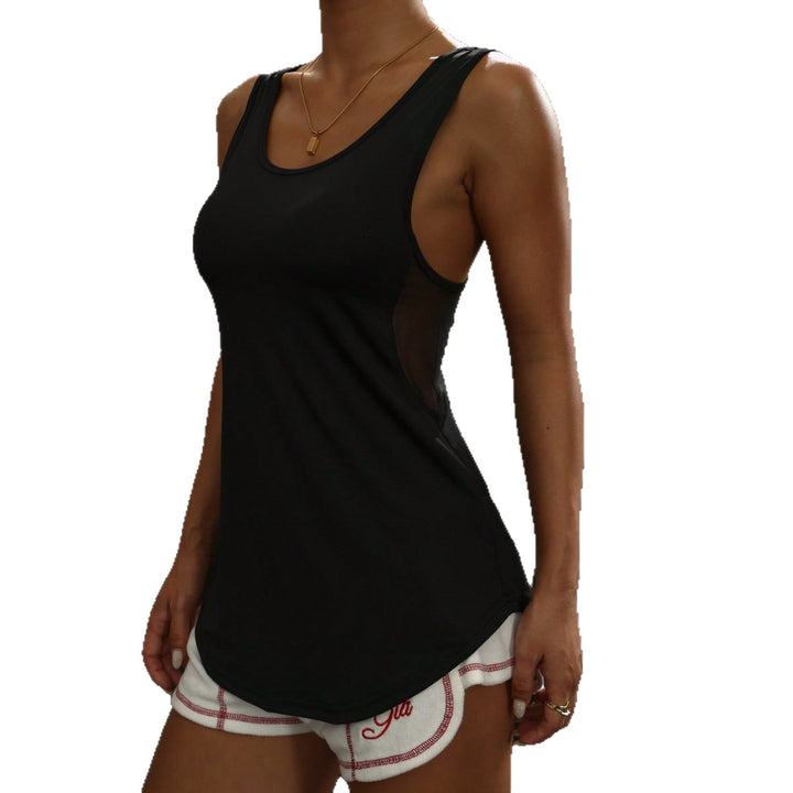 Women's Sporty Functional Shirt with Mesh Inserts Mune Fashion