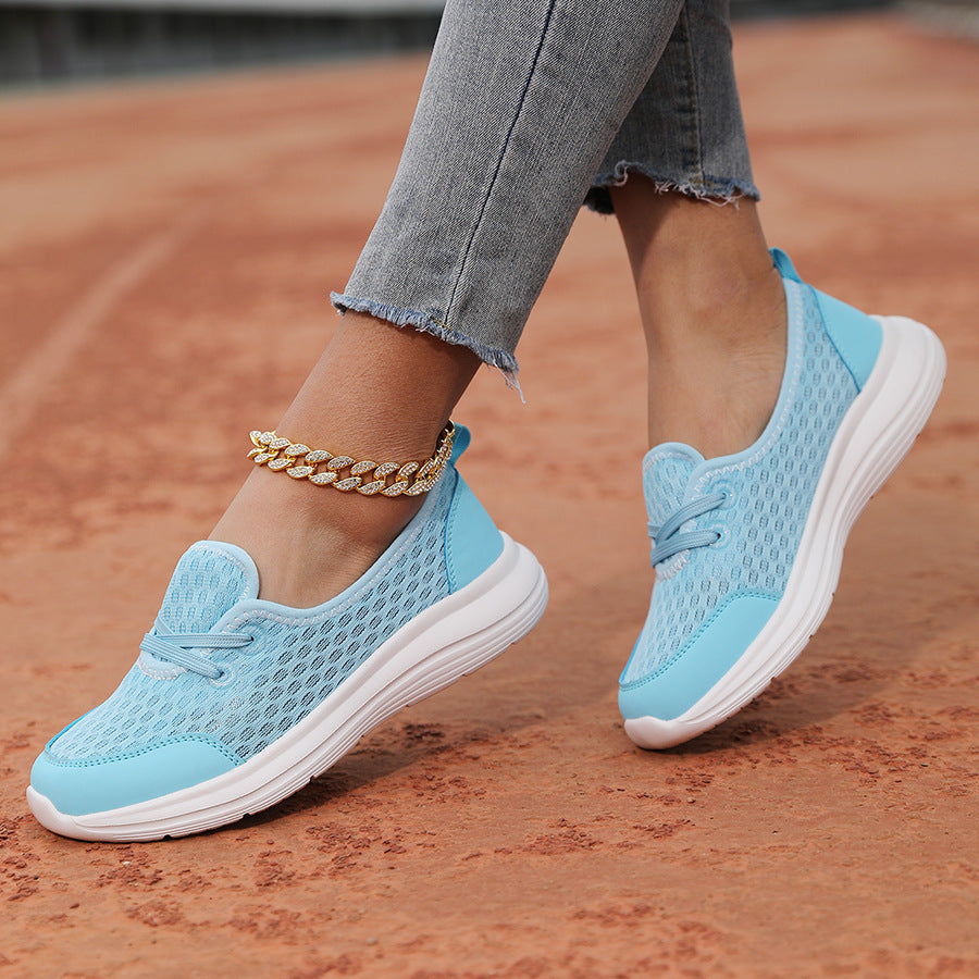 Women's breathable slip-on sneakers with viscoelastic insole and non-slip sole Mune Fashion