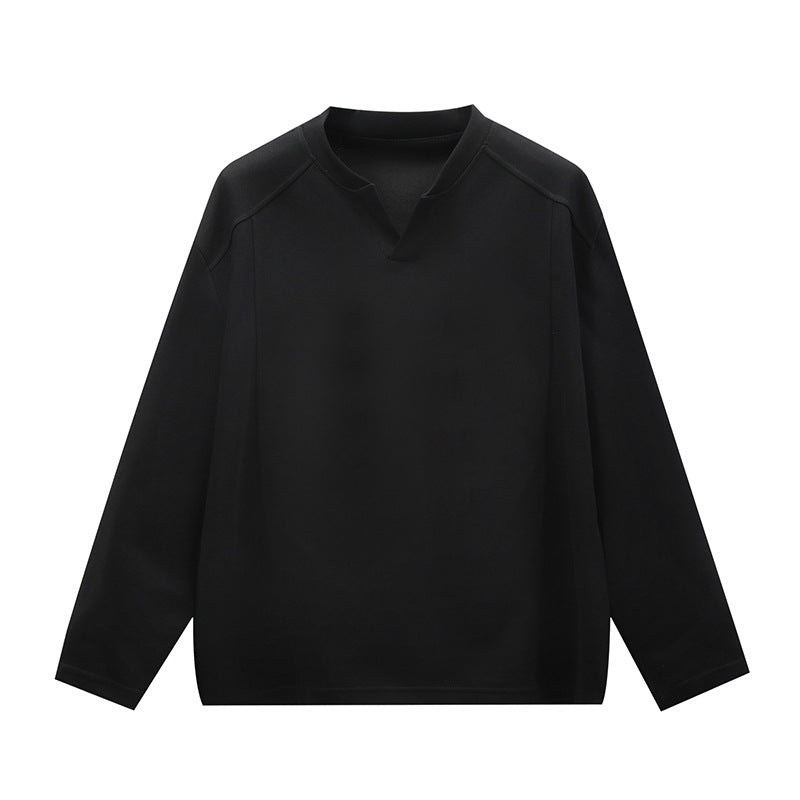 Unisex Oversize Round Neck Sweatshirt with Raglan Seams and Fine Texture Mune Fashion