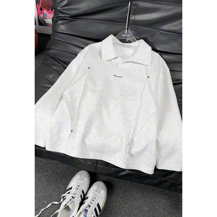 Women’s Stylish Oversized Sweater with Stand-up Collar Mune Fashion