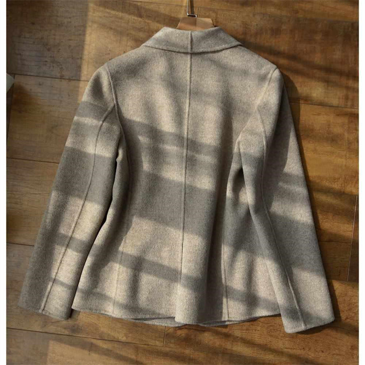 Women Elegant Wool Blazer Mune Fashion