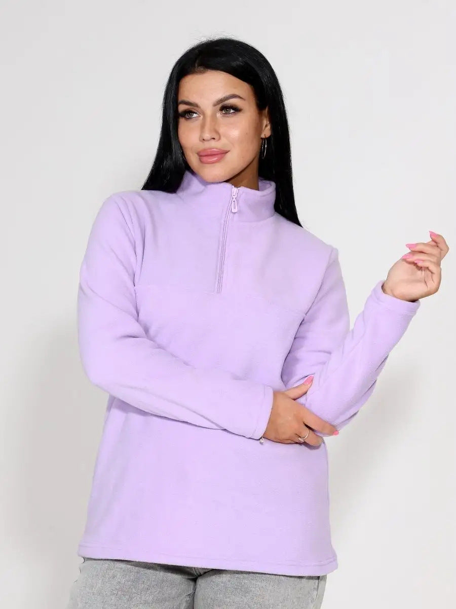 Women's Cozy Fleece Sweater Mune Fashion