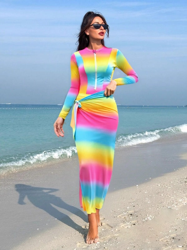 Women longer, figure-hugging beach dress Mune Fashion