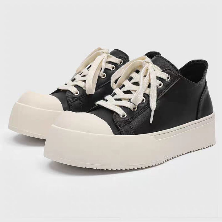 Women's Sporty Sneakers with Unique Platform Sole Mune Fashion