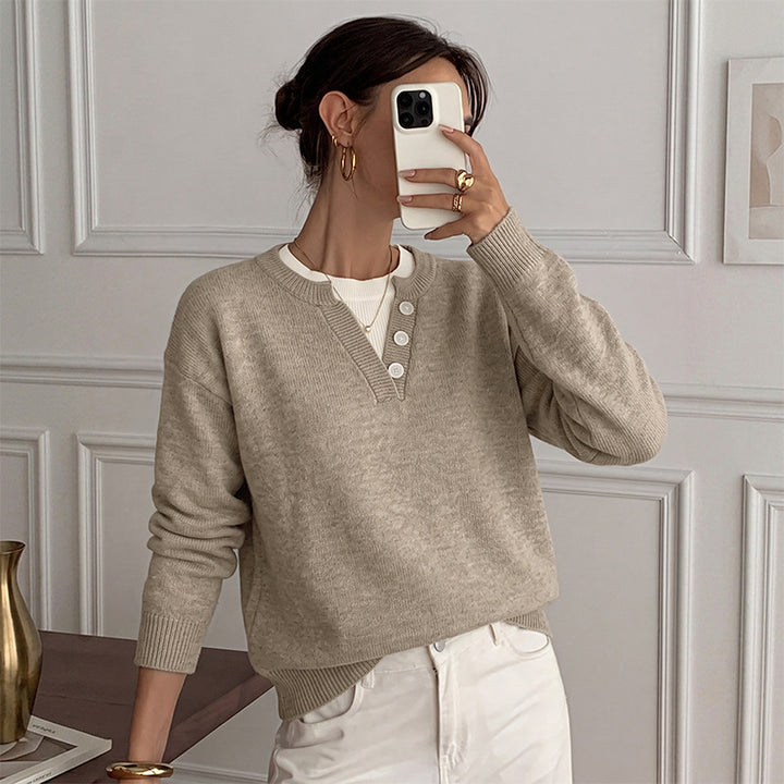 Women's Casual Sweater Mune Fashion