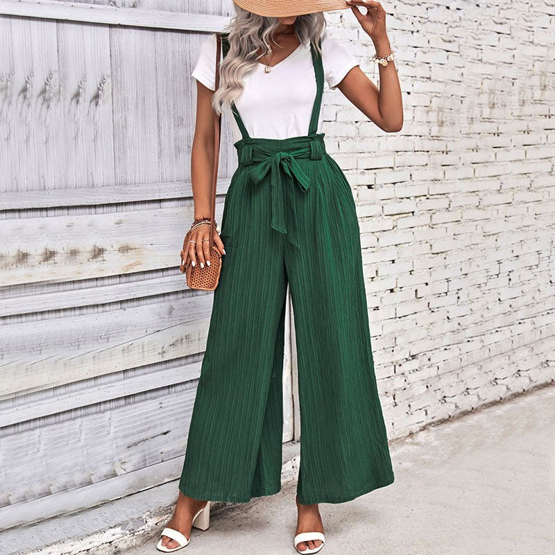 Women Pleated Overall Mune Fashion