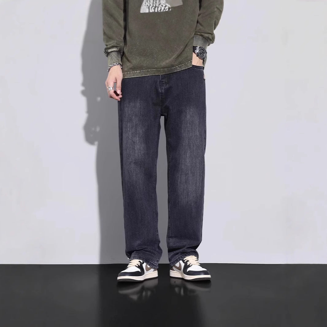 Men's Comfortable Loose-Fitting Jeans Mune Fashion