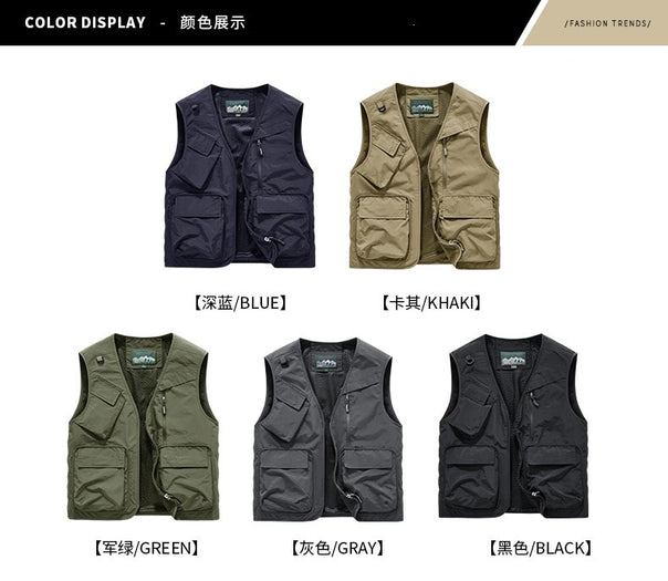 Men's Multifunctional Outdoor Vest Mune Fashion 1788242425