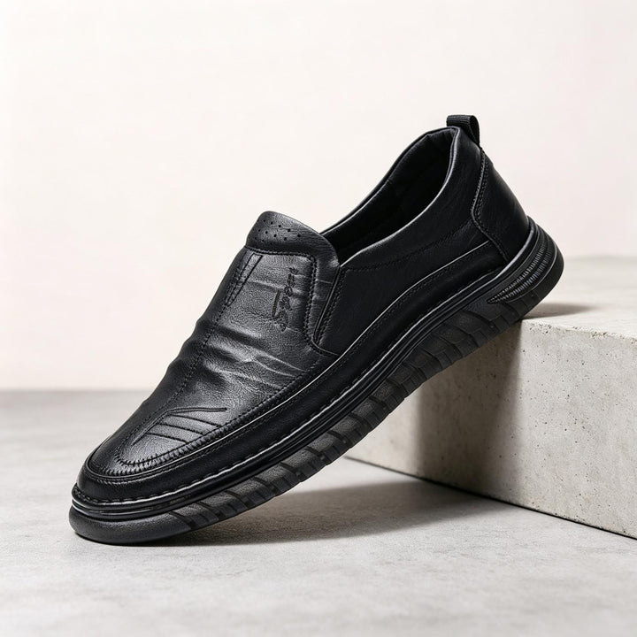 Men's Elegant and Comfortable Leather Moccasins Mune Fashion