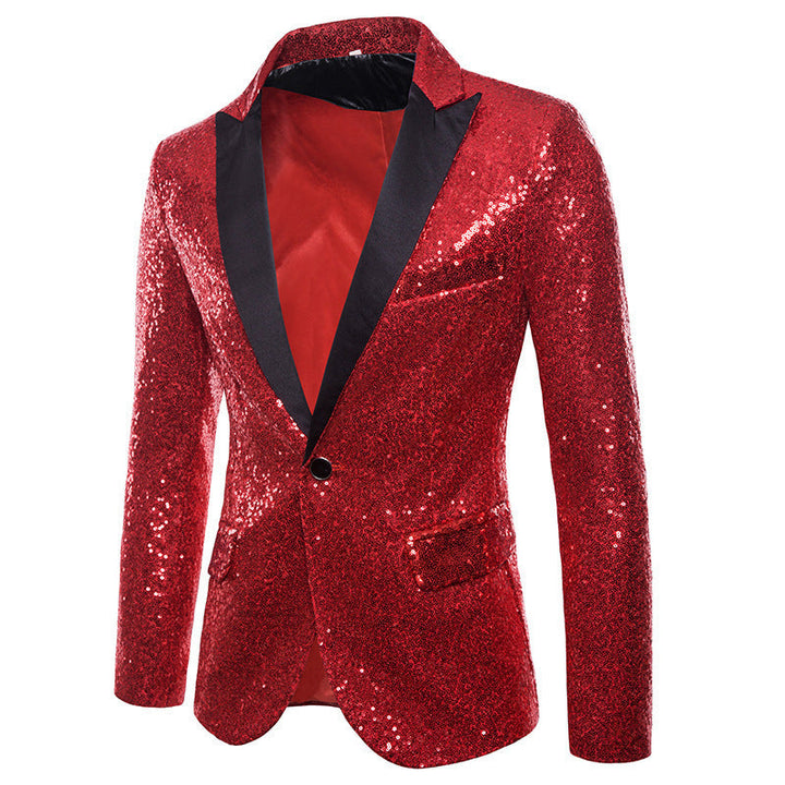 Men's Sequined Formal Blazer Mune