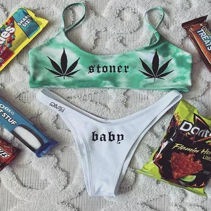 Women's Sport Bikini with striking graphic design Mune Fashion
