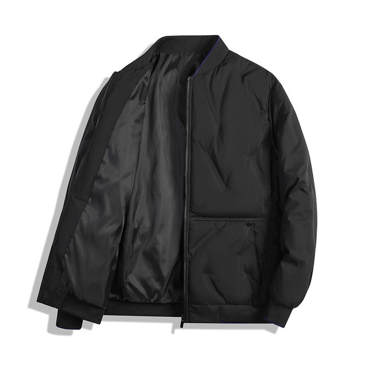 Men Comfortable Quilted Winter Jacket Mune Fashion