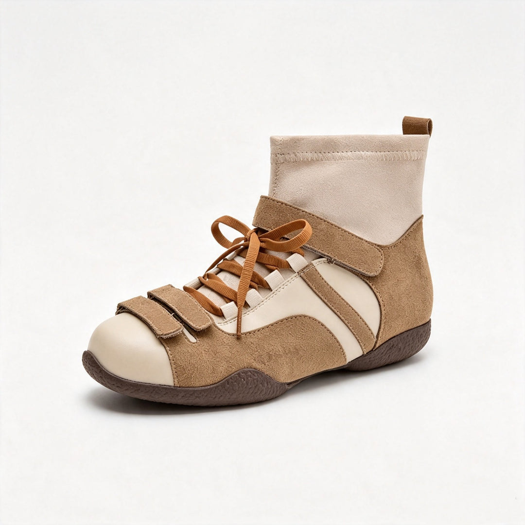 Ladies Athletic High-Top Sneakers Mune Fashion