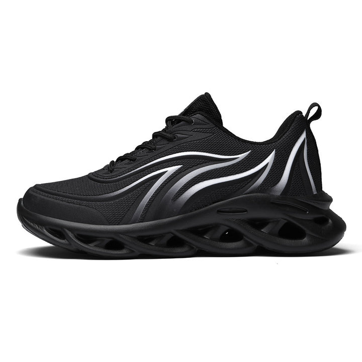 Men's nan sporty running shoes with innovative hollow sole and breathable mesh fabric Mune Fashion