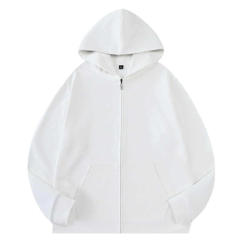 Unisex Oversize Hooded Zip Jacket made of French Terry with concealed seam construction Mune Fashion
