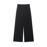 Women Wide High-Waist Palazzo Trousers made of flowing Jersey Mune Fashion