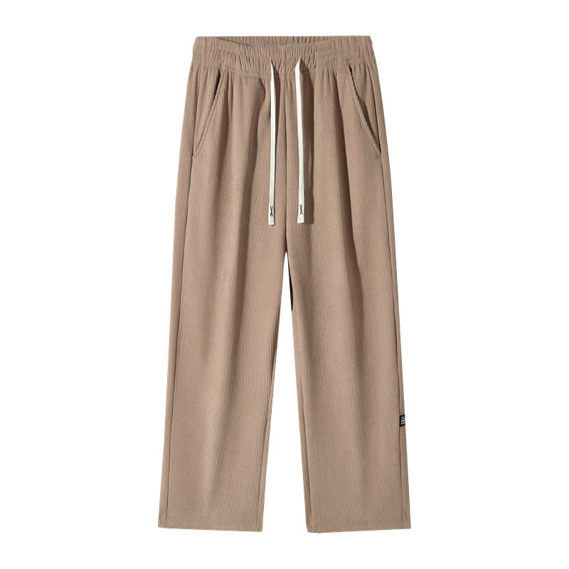 Women's Padded Corduroy Jogging Pants with Teddy Lining, Drawstring Waist & Side Pockets Mune Fashion