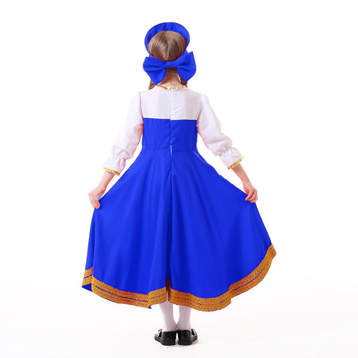 Girl Traditional Party Dress Mune Fashion