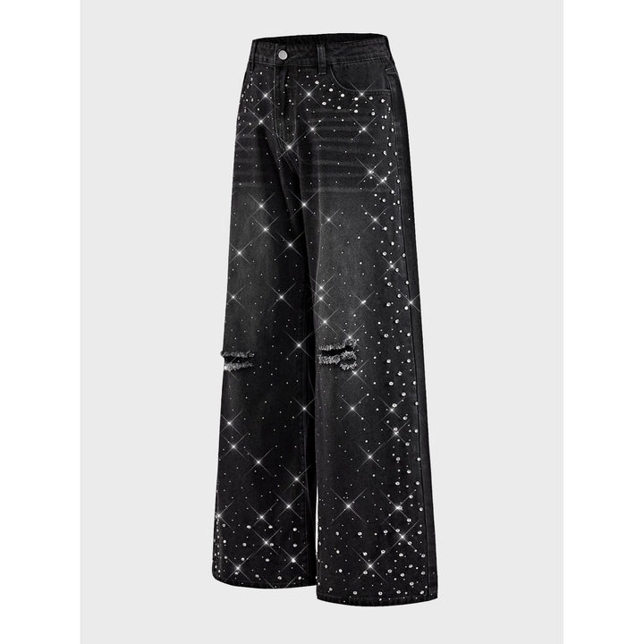 Ladies Refined Jeans with Wide Leg Mune Fashion