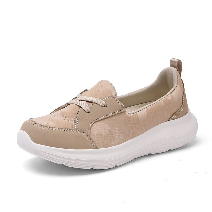 Women's nan comfortable slip-on sneakers with memory footbed and cushioned foam sole Mune Fashion