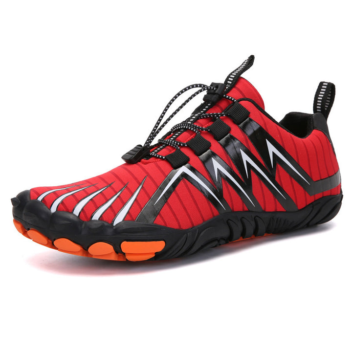 Women's nano elastic aquasport shoe with quick pull closure, non-slip rubber sole, and flexible toe protection Mune Fashion