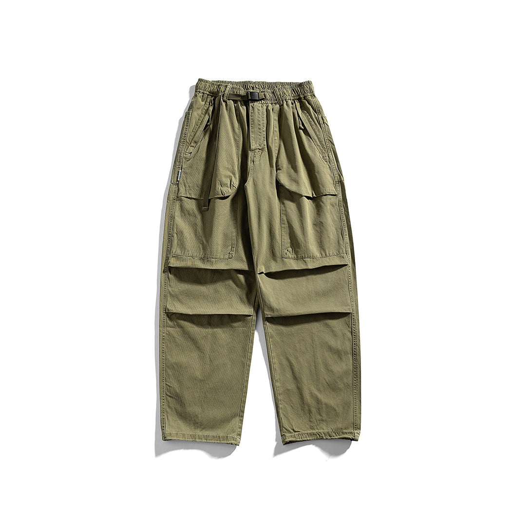 Herren Cargo-Hose mit elastischem Bund und Multifunktions-Taschen Mune Fashion