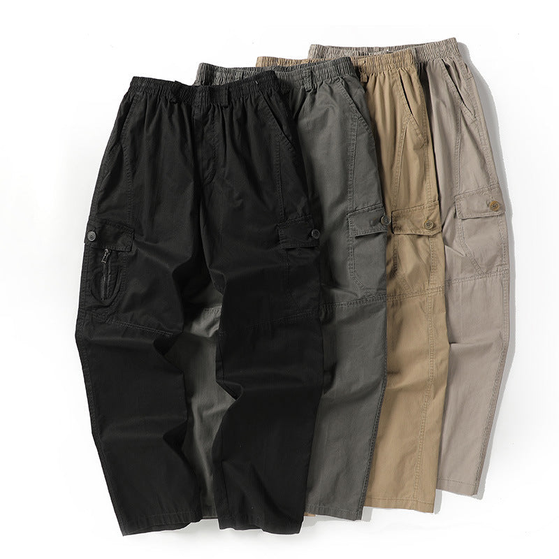Men's Cargo Pants in Relaxed Fit with Multiple Pockets Mune Fashion