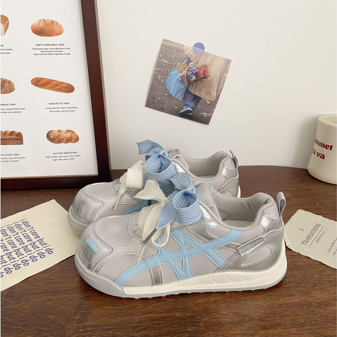 Women's sneakers with breathable mesh upper and flexible rubber sole Mune Fashion