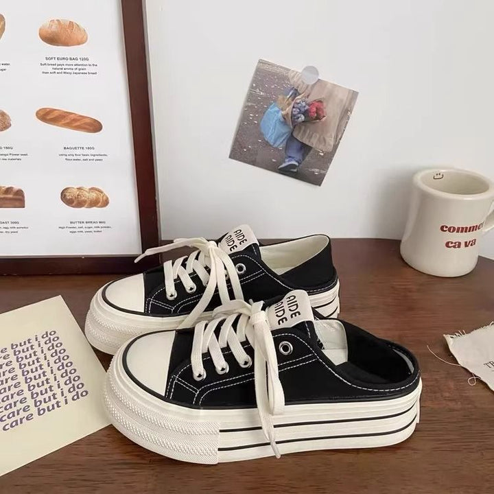 Women's Comfortable and Casual Platform Sneakers Mune Fashion
