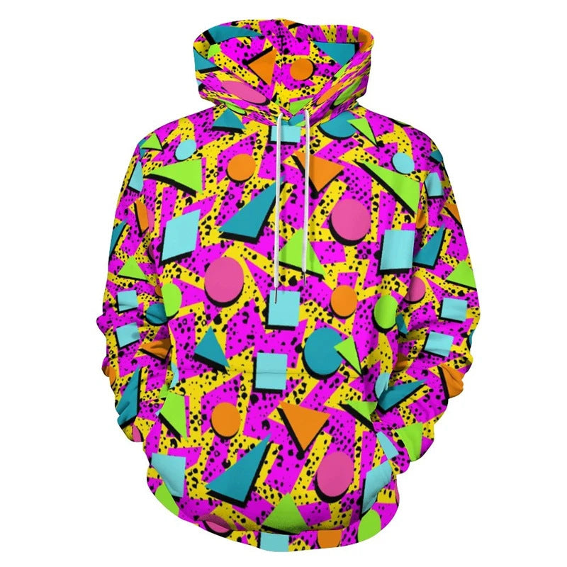Women's Trendy Hoodie with Creative Gradient Mune Fashion