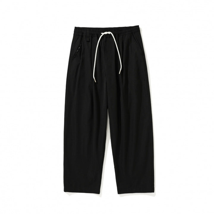 Men's loosely cut relaxed-fit pants with elastic waistband and drawstring Mune Fashion