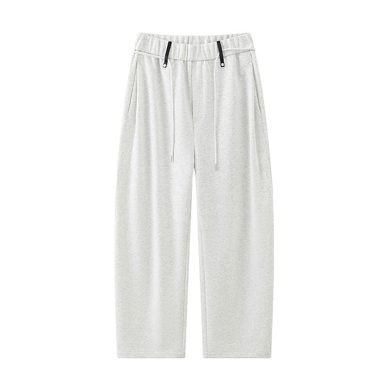 Men's Loose Fit Jogging Pants with Drawstring and Flowing Jersey Quality Mune Fashion
