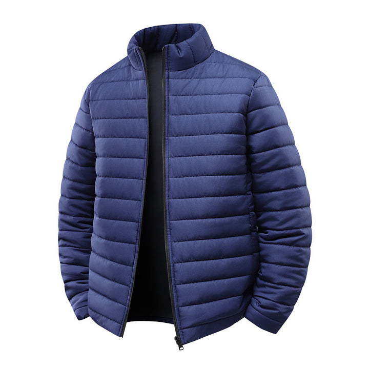 Men's Light Padded Jacket with High Collar Mune Fashion 1788241780